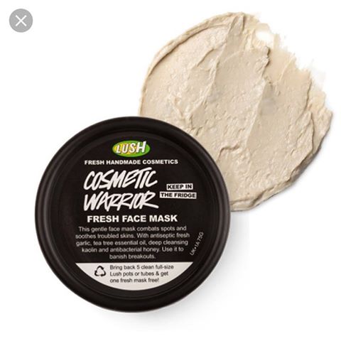 Lush Handmade Cosmetic Warrior Fresh Face Mask