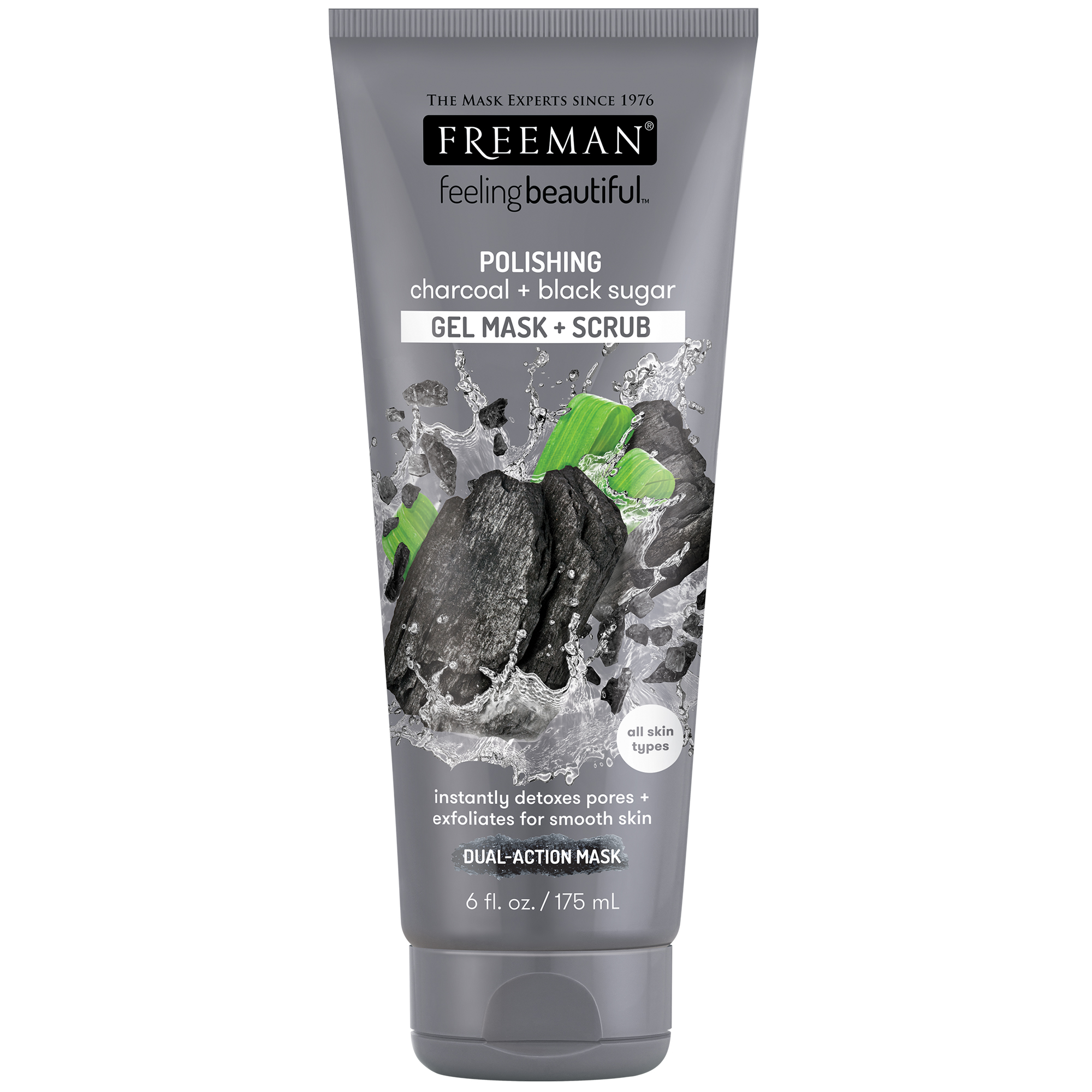 Freeman Charcoal Black Sugar Polishing Mask