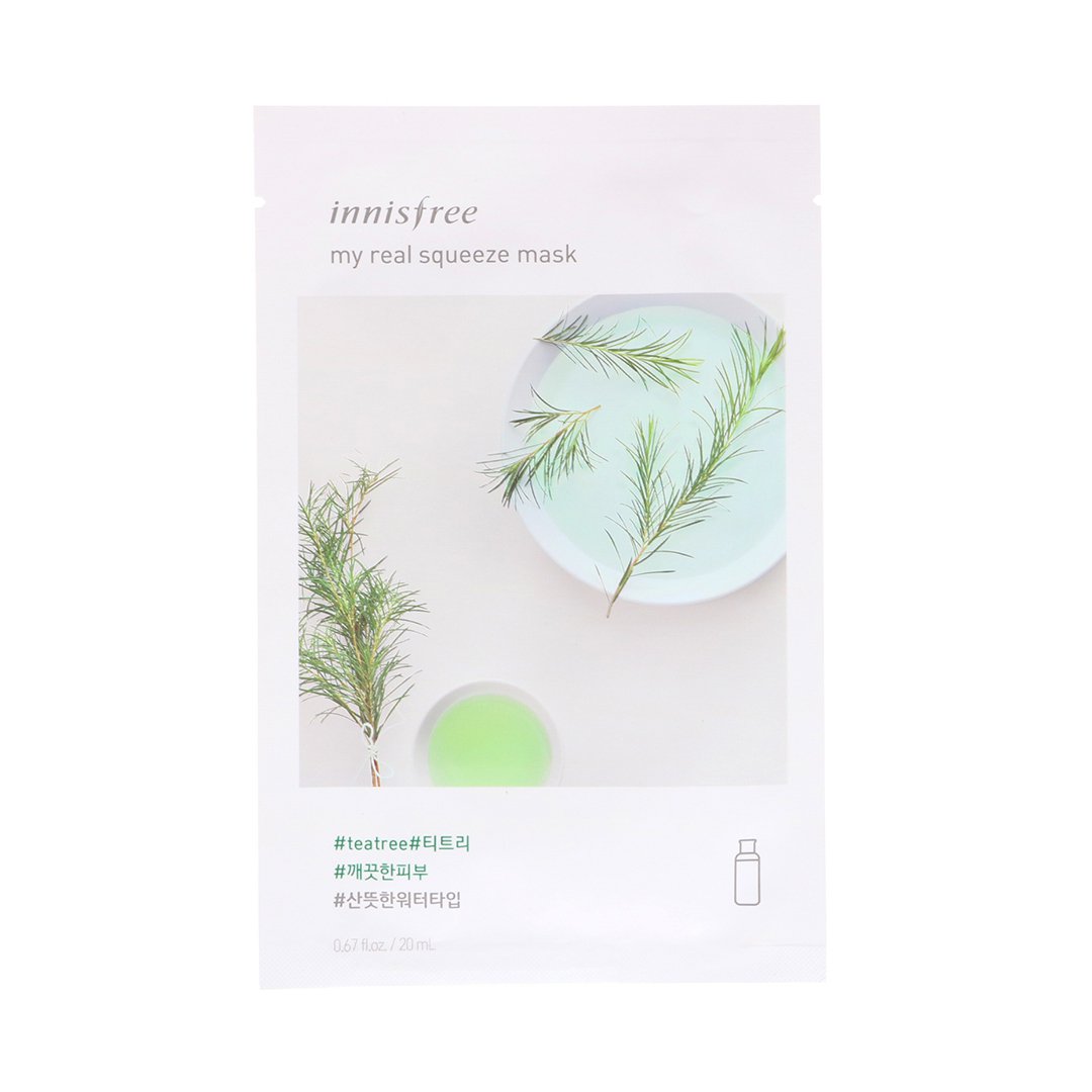 Innisfree My Real Squeeze Mask Tea Tree