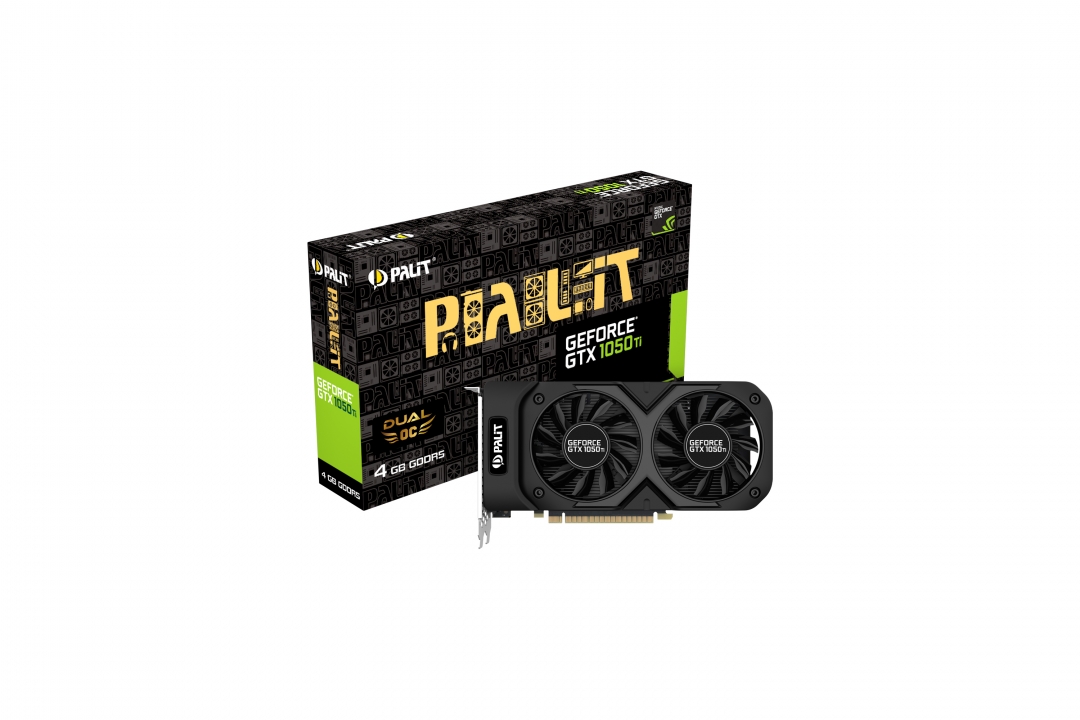 PALIT GeForce GTX 1050 Ti 4 GB DDR5