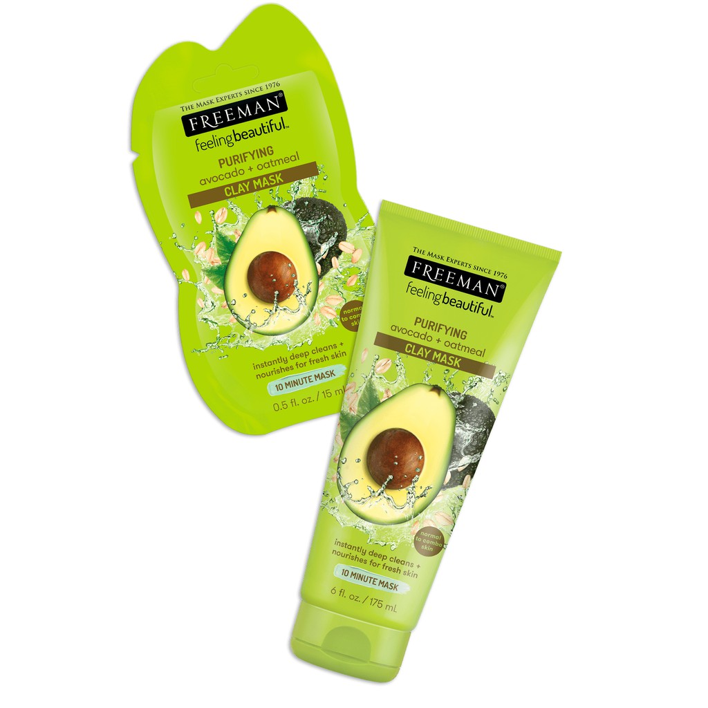 Freeman Avocado + Oatmeal Clay Mask