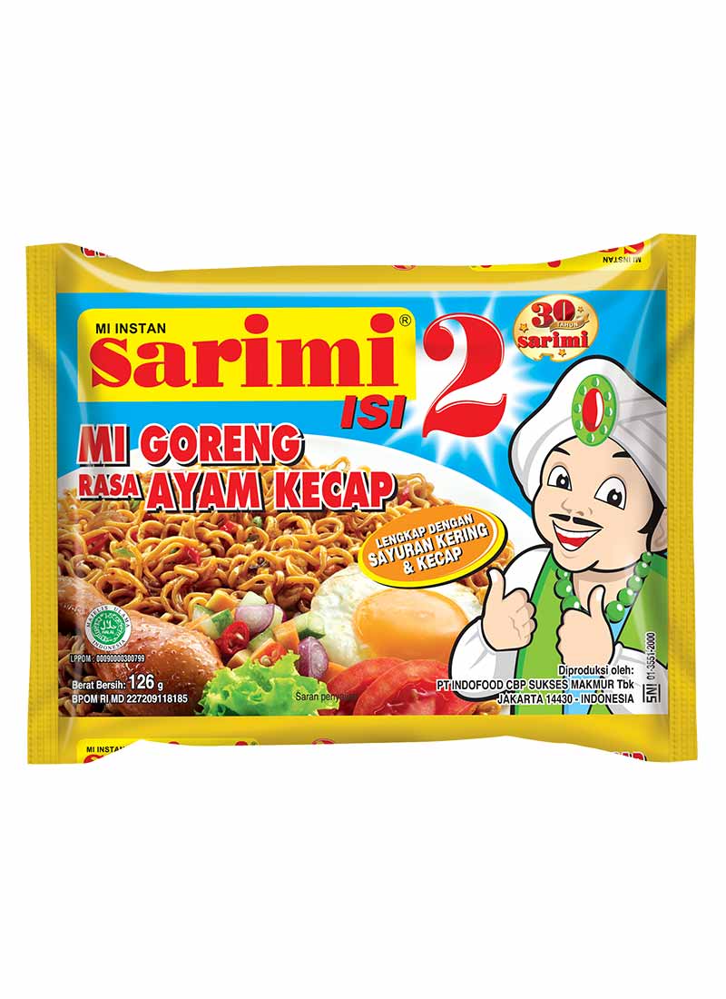 Sarimi Isi 2 Mie Goreng Rasa Ayam Kecap