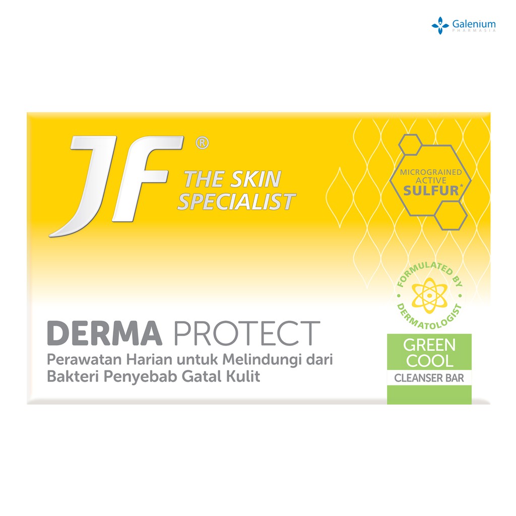 JF The Skin Specialist Derma Protect Green Cool Cleanser Bar