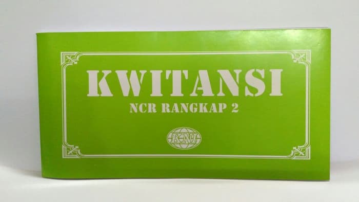 KNI Kwitansi NCR Rangkap 2