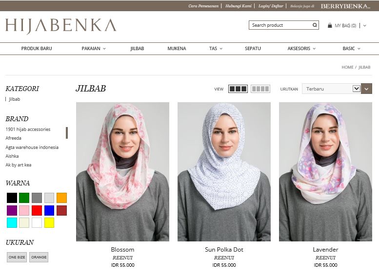 Ratusan ribu Voucher Hijabenka dan promo diskon hingga 90% hanya di DiskonPeta